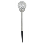 Click Crystal Solar LED Pathway Light