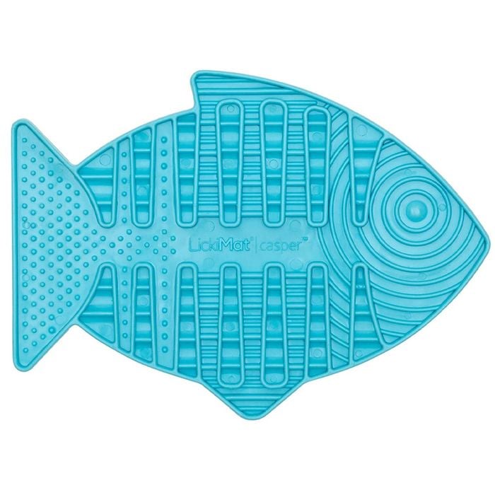 Lickimat Casper Cat Feeder Turquoise
