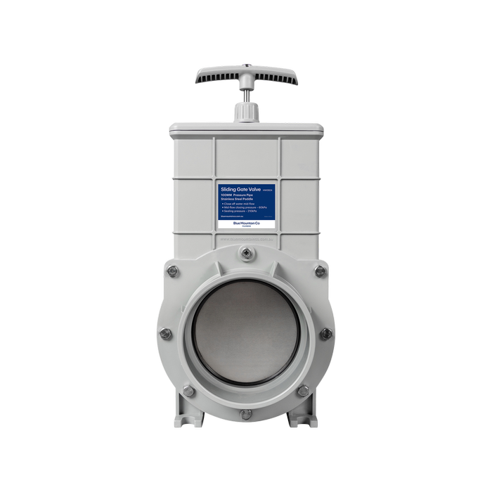 Rain Harvesting 100mm Stainless Steel Paddle Sliding Gate Valve