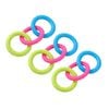 3 x Small Dog Puppy Fetch Toy Tugger Spikey Ring Large 16cm