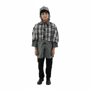 More Than Party Kids Victorian Detective Costume Plaid XX Large 152x64cm