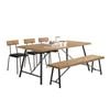 Owen 6 Seater 1.6m Dining Table Set