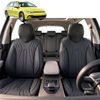 Australian Goose Front Seat Covers for VolksWagen Golf 2021 - Current (Hatch/Wagon (MK8)) - PU Leather, Black (2pc)