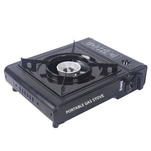 NNEOBA Camping Gas Stove Propane Cassette Burner Black