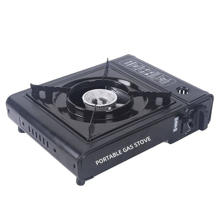 NNEOBA Camping Gas Stove Propane Cassette Burner Black
