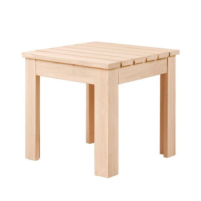ALFORDSON Side Table Fir Wood Coffee Table 45cm Natural