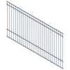 ProtectorAl 1201-2400W x 1200H Deep Ocean DTR All Up Pool Fence Panel Raked 16-30º