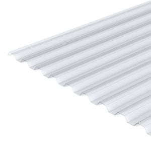 Suntuf Greca 4.8m Clear Polycarbonate Roofing