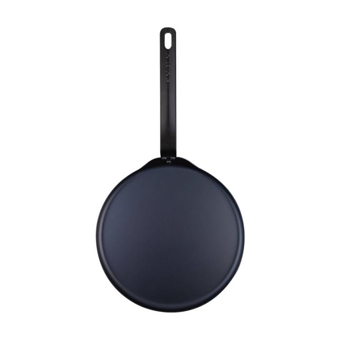 Evolv Pre-seasoned Heavy Gauge Fast Heat Carbon Steel Crepe Pan 28cm