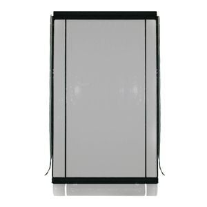 Smart Home Products 120 x 240cm 0.75mm Charcoal PVC Outdoor Bistro Blind