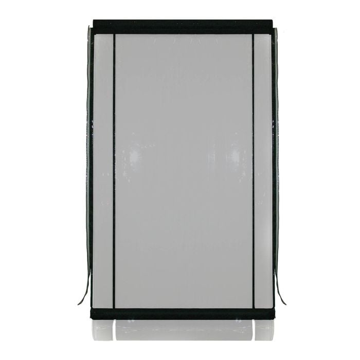 Smart Home Products 120 x 240cm 0.75mm Charcoal PVC Outdoor Bistro Blind