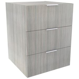 Lugna 768 x 600 x 580mm Mist 3 Drawer Storage Cabinet