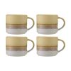 4PK Maxwell & Williams The Mug Club Earthy Mug 370ml - Sand