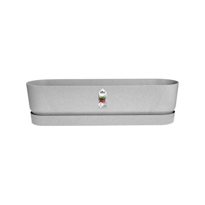 Elho 69cm Living Concrete Greenville Self Watering Plant Pot