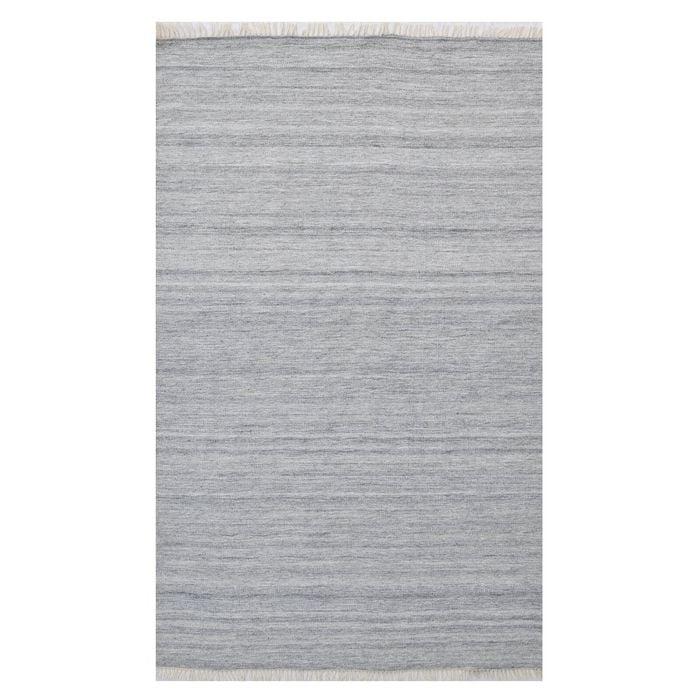 Shadow - Indoor/outdoor Durrie Rug - 6253 - Silver - 80x150cm
