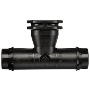 Pope 19 x 15mm Single BSP Female Poly Threaded Tee