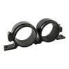 Calflow Dual 60mm Fuel Pump Bracket Suits Bosch 044 Style Pump - Black