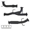 Ignite Exhausts Mid Section Replacement For Nissan Y62 Patrol Series 5 5.6l V8 3 Inch Hotdog 409 Stainless Steel