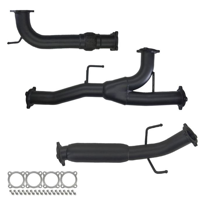 Ignite Exhausts Mid Section Replacement For Nissan Y62 Patrol Series 5 5.6l V8 3 Inch Hotdog 409 Stainless Steel
