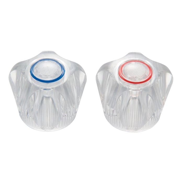 Shaw & Mason Clear Universal Multi Fit Tap Handles - Pair