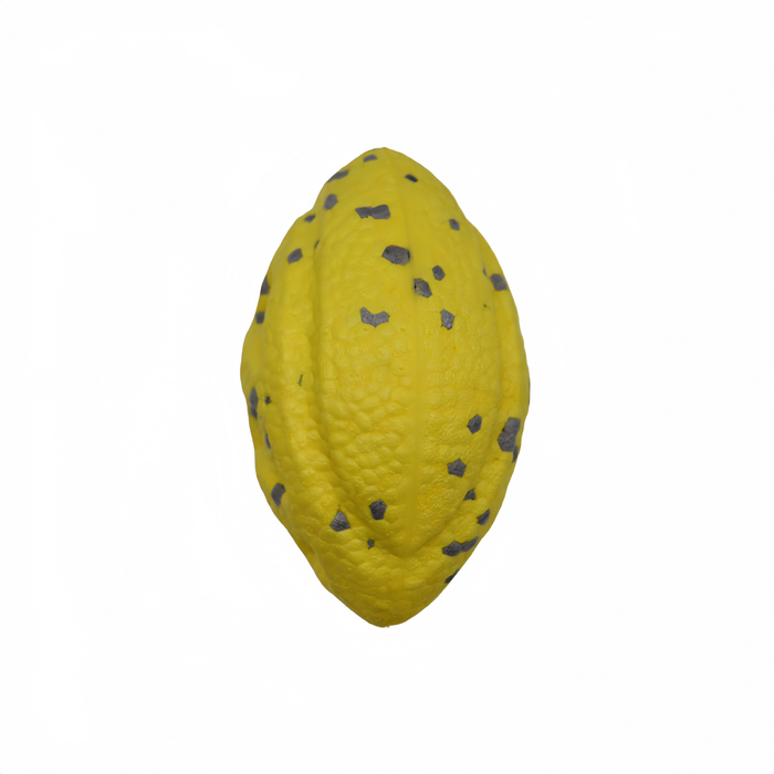Art & Bob 12.7 x 7.6 x 7.6cm Yellow ETPU Rugby Dog Toy