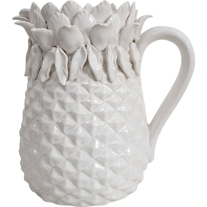 LVD Pineapple Jug Ivory Decorative Tableware/Serveware Home Kitchen