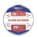 Permastik 20m x 24mm Clear Outdoor Mounting Tape