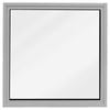 Polar     View Windows 600 x 600mm Silver Grey Fixed Panel Double Glazed Window