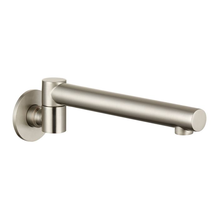 Mondella Resonance Brushed Nickel Swivel Bath Spout