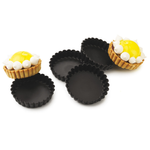 Matfer Bourgeat Exoglass Tart Mould Fluted 100mm (Pack of 12)