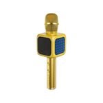 True Sound Party Music 27cm Wireless Karaoke Microphone - Gold