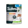 Taubmans 1L White Semi Gloss All Weather Exterior Paint