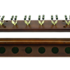 Pool Snooker Billiard Cue Rack Walnut Holds 6 Sticks