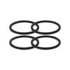 4x For Nutribullet RX Gasket Black Seal Ring - Suits 1700W 1700 N17-1001 Blade