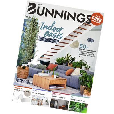 Bunnings Magazine cover