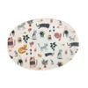 Urban Cat 12cm Ceramic Oval Dish Home Decorative Plate