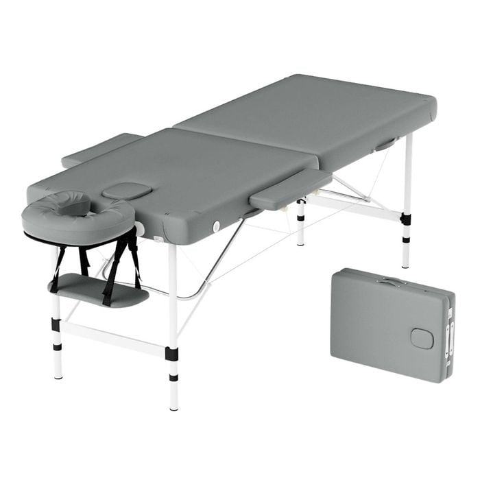 Zenses Massage Table Portable 2 Fold Bed Beauty Therapy 55cm