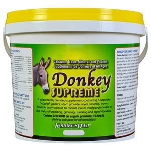Kohnkes Own Donkey Supreme Concentrated Mineral Trace Supplement 4kg