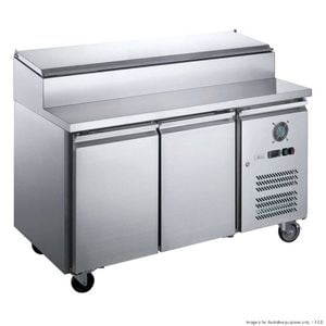 FED-X S/S Two Door Sandwich Counter Fridge