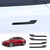 Modified Trims for Tesla Model Y Juniper 2025-Onwards Decoration Door Handle Matt Carbon Fibre