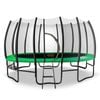 Kahuna Twister 12ft Springless Trampoline - Green