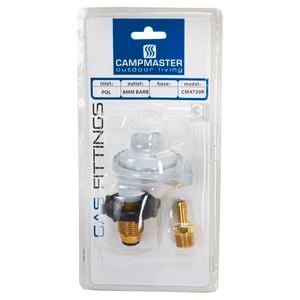 Campmaster POL Right Angle Gas Regulator