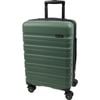 Pierre Cardin 4 Wheel Cabin Hard-shell Suitcase Travel Luggage 54cm Moss
