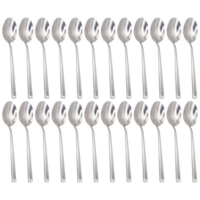 Tondo Stainless Steel Dessert Spoons - 21cm - Pack of 24