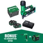 HIKOKI 18V Brushless Cordless Framing Nailer 2XMV Kit NR1890DCA HMZ