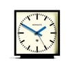 Newgate Amp Mantel Clock Black With Blue Hands