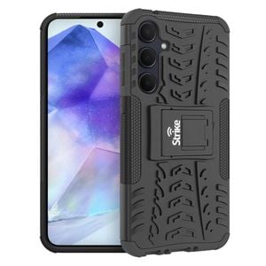 Strike Rugged Case for Samsung Galaxy A55 (Black)