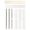 Kaboodle 600mm Antique White Oven Tower Pack 
