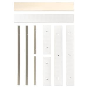 Kaboodle 600mm Antique White Oven Tower Pack 
