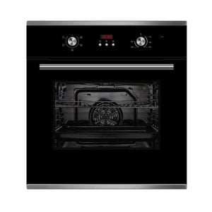 Kleenmaid 60cm 75L Black Glass 5 Function Built In Oven